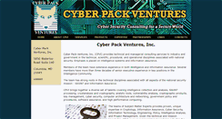 Desktop Screenshot of cyberpackventures.com